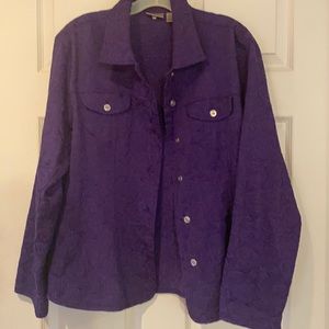 Chico's Purple Jacket